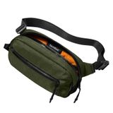 tomtoc 1,5L–3,5L Sling Çanta RFID Korumalı, Erkek Kadın için Crossbody Göğüs Omuz Çantası, Suya Dayanıklı Hafif Günlük Bel Çantası, Seyahat Günlük Kullanım için
