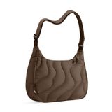 tomtoc 9L Sling Çanta Kadın, Nylon Puffer Crossbody Moon Bag, 11" iPad Pro Uyumlu, Günlük Kullanım için Ayarlanabilir Omuz Askılı, İç Bölmeli El Çantası