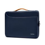 Tomtoc Defender 16" Laptop Çantası – 360° Darbe Koruma, Suya Dayanıklı, Ultra İnce Taşınabilir Kılıf, MacBook Pro/Air ve 16" Notebook Uyumlu, Lacivert A22F3B5