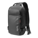 tomtoc Erkekler için Sling Çanta, Nintendo Switch 2 ve 11 İnç iPad Air/Pro/A16 Uyumlu, Suya Dayanıklı Crossbody Göğüs ve Omuz Çantası, Günlük Kullanım ve Outdoor için