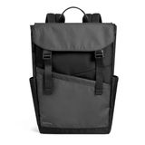 tomtoc Flap Dizüstü Bilgisayar Sırt Çantası, Hafif, Suya Dayanıklı Kolej Okulu Günlük Sırt Çantası Kitap Çantası, 13-16 İnç MacBook için, 18L, Siyah, 15.6-inch, Gündelik