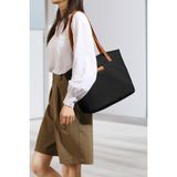 Tomtoc Versatile T23 14 INÇ/14L Siyah Tote Bag Laptop Notebook Omuz Çantası - T23M1D1