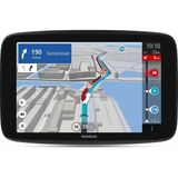 Tomtom Kamyon Navigasyonu Go Expert Plus (6 Inç Ekran, Büyük Araçlar Için Rota Kılavuzu ve Içn'ler, Tomtom Traffic Dahildir, Dünya Haritaları, Kısıtlamalarla Ilgili Gerçek Zamanlı Uyarılar, Usb-C) - Siyah