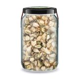 Tomurcuk Beyaz Gül Kurusu Bi Kavanoz 660 Cc. Cam Kavanozda Kurutulmu Beyaz Gül Dried Rose Bud