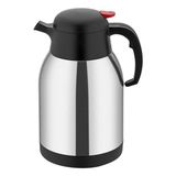 Tomurcuk Home 2 Litre Çift Kat Paslanmaz Çelik Termos Piknik Kamp Outdoor Ofis Otel Kafe Okul Siyah Renk - 2 lt