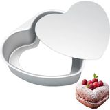 Tomurcuk Home Tomurcukhome Kek Kalıbı Kalpli Bisküvi Kalp Şeklinde Alüminyum 1 Adet Ağız Çapı 15 Cm Yükseklik 5 Cm