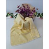 Tomuycuk Bebek Battaniyesi Bebek Örtüsü Puset Örtüsü Çok Amaçlı Bebek Pikesi Mevsimlik Hediyelik 80X90 cm - Sarı - 0 - 2 Yaş