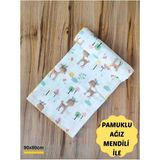 Tomuycuk Desenli Müslin Kız Erkek Bebek Battaniyesi Oeko-Texli %100 Pamuklu D Puset Örtüsü Yenidoğan 90X80CM - Sarı - 0 - 2 Yaş