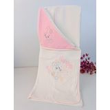 Tomuycuk Kız Bebek Battaniye Pembe Başlıklı Soft Love Rabbit Mevsimlik Hediyelik