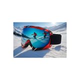 TomyHelf Aynalı Snowboard Kayak Gözlüğü Antifog Ventilli Uv Korumalı Güneş Kar Gözlük Aynalı Glasses Sporu