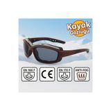 TomyHelf Kayak Gözlüğü Antifog Ventilli Uv Korumalı Güneş Kar Gözlük Siyah-Füme Snowboard Sporu