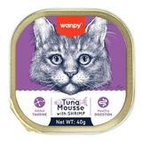 Ton Balıklı ve Karidesli Yaş Pate Kedi Maması, 40 Gr, 6 Adet
