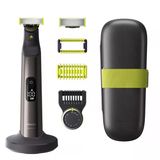 Tondeuse Philips Oneblade Pro Visage Et Corps Qp6651/61 5,4 W Krom