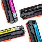 Toner Ofisi Canon CRG-045H Muadil 4'lü Toner Set - Renkli