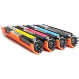 Toner Ofisi Hp CF350A/351A/352A/353A Muadil Takım Toner - Renkli