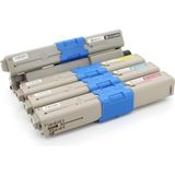 Toner Türk C332 / MC363 Set Muadil Toneri - 3.5k Eco - Renkli