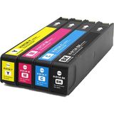 Toner Türk Hp 913A / PRO450 / PRO452 Kartuş Set - Renkli - Siyah
