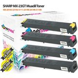 Toner Türk Sharp MX23GT Set Muadil Toner / MX2310 / MX2314 / MX2614 / MX3111 / MX3114 - Renkli