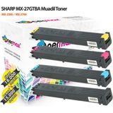 Toner Türk Sharp MX27GT Muadil Toner Set / MX2300 / MX2700 / MX4501 - Renkli