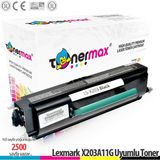 Toner Türk X203 / X203N / X204 / X204N Muadil Toner - Renkli