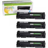 Tonerji Printpen Canon CRG-075H Chipli Yüksek Kapasiteli Muadil Toner Seti Tüm Renkler - Siyah - Mavi - Sarı - Kırmızı
