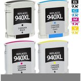 tonermax Hp 940XL / Hp Offıcejet Pro 8000 Wıreless Muadil Kartuş Takım - Renkli