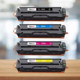 tonermax Hp Laserjet Pro 3303 Muadil Toner Takımı Çipli / 222A - W2220A Siyah - Mavi - Sarı - Kırmızı - Renkli - 0,35 - 1,10 kg