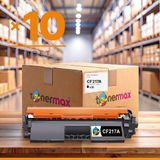 tonermax Hp Laserjet Pro M130A Muadil Toner Çipli CF217A 10'lu 1.600 Sayfa - Renkli - 0,35 - 1,10 kg