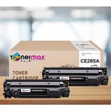 Tonermax Hp Uyumlu CE285A Laserjet Pro P1102 Muadil Toner / 2'li Paket - Çok Renkli