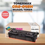 Tonermax LBP611 / LBP613 / MF631 / MF633 / MF635 Canon CRG-045H Siyah Muadil Toner
