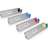 Tonermax Oki C610 Muadil Toner Set