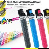 Tonermax Ricoh Aficio MPC3001 / MPC3300 / MPC3501 Set Muadil Toneri