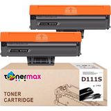 tonermax Samsung MLT-D111S Muadil Toner 2'li Paket / Xpress M2020 / M2022 / M2070 - Black