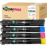 Tonermax Xerox C8030 C8035 C8045 C8055 C8070 Renkli Takım Muadil Toner