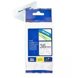 Tonersepeti Brother Tze-161 36Mm Seffaf Uzerine Siyah Laminasyonlu Muadil Etiket