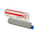 Tonersepeti Oki C8600-43487721 Sarı Toner