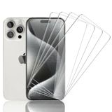 Tonex Iphone 15 Pro Max Uyumlu 2 Adet Temperli Cam 9H Sertlik 2.5D Ekran Koruyucu