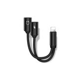 Tonex Sx-06 Nylon Orgu Lightning To Lightning Sarj Ve 3.5 Mm Kablo Kulaklik Donusturucu