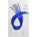 Tonexem SAKS MAVİ SENTETİK BONCUK KAYNAK 50 ADET