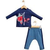 Tongs Baby Forest Walk Koala 2'li Bebek Takımı 4586 - 9 Ay - Lacivert