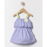 Tongs Baby Kız Çocuk Mor Elbise - Lila - 6 - 9 Ay