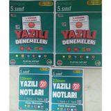 Tonguç 5. Sınıf Yazılı Notları 1. ve 2. Dönem Sınav Bilgisi ile Tam Uyumlu Kitap