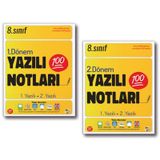 Tonguç 8. Sınıf Yazılı Notları Set 2 Kitap - 1. Ve 2. Dönem - 1. Ve 2. Yazılı