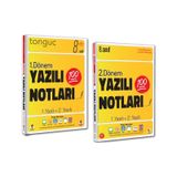 Tonguç 8. Sınıf Yazılı Notları Set 2 Kitap - 1 Ve 2 Dönem Yazılı