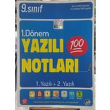 Tonguç 9. Sınıf Yazılı Notları 1. Dönem 1 ve 2. Yazılı