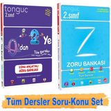 Tonguç Akademi 0'dan 2'ye Konu Anlatımlı ve Tüm Dersler Zoru Bankası 2 Kitap
