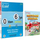 Tonguç Akademi 0'dan 6'ya Sayısal Konu Anlatımlı Soru Bankası ve Meydan Okuma Defteri