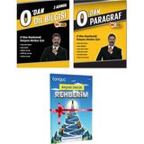Tonguç Akademi 0'dan Dil Bilgisi - 0'dan Paragraf - Başarı Zinciri Rehberim 3 Kitap