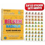 Tonguç Akademi 1-2-3. Sınıflar Bilsem Hazırlık Soru Bankası + 54’lü Sticker Hediyeli