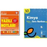 Tonguç Akademi 10. Sınıf Yazılı Notları 2. Dönem 1 ve 2. Yazılı ve Endemik Yayınları 10. Sınıf Kimya Soru Bankası